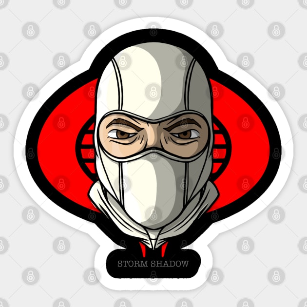 STORM SHADOW Sticker by Doyle Designs